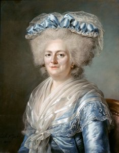 Marie Louise Therese Sejr af Frankrig 1733-1799 af Adelaide Labille Guiard