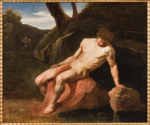 Narcissus (olie på lærred)