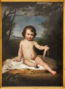 Young Saint John (olie på lærred)