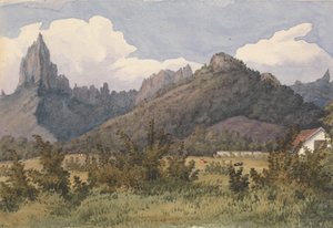 "I Eimeo [Moorea, Samfundsøerne], 27. august 1849 af Admiral Sir Edward Gennys Fanshawe