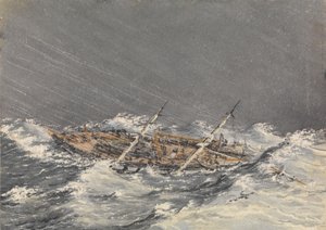 "Storm ved Mazatlan [Mexico], 28. oktober 1851