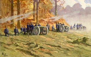 German Army heavy artillerydani