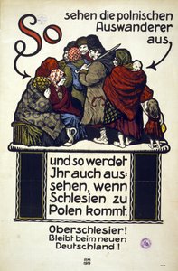 Tysk anti-polsk plakat
