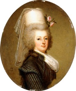 Portræt af dronning Marie Antoinette, 1793 af Adolf Ulrich Wertmuller