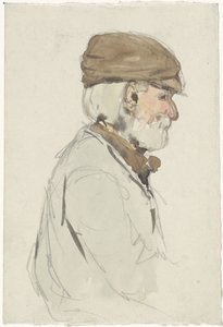 Dame med parasol, set bagfra