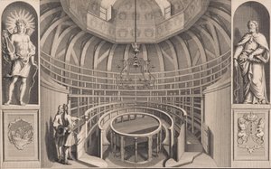Anatomisk teater i Waaggebouw af Adolf van der Laan