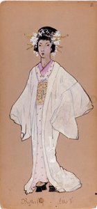 Kostume af karakteren Cii cio san til operaen "Madame Butterfly" af Giacomo Puccini