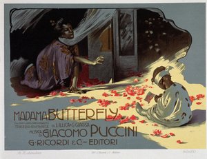 "Madame Butterfly" af Puccini af Adolfo Hohenstein