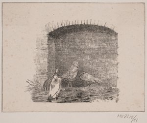 Hønsene og ænderne af Johan Adolph Kittendorff