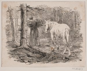 Konen og hesten af Johan Adolph Kittendorff