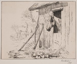 Møllehesten af Johan Adolph Kittendorff