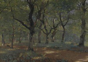 Inde i skoven af Adolph Larsen