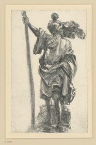 Christophorus, apostelmesteren fra Freiberg, i Dresden af Adolph Menzel