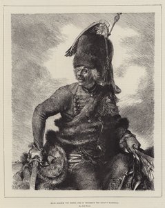 Hans Joachim von Zieten, en af Frederik den Stores marskaller af Adolph Menzel