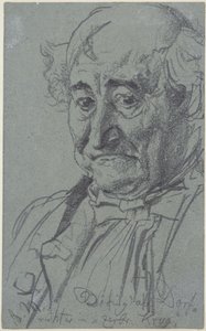 Heinrich von Kleist, »Den knuste krukke«: Skuespilleren Theodor Döring i rollen som landsbydommer Adam af Adolph Menzel