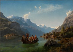 Brudeoptog på Hardanger