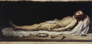 Skitse til Malakoff kirke: Le Christ mort af Adolphe Henri Dubasty