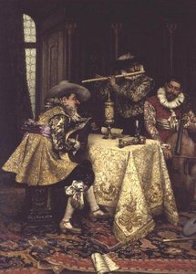 Musikerne af Adolphe Alexandre Lesrel