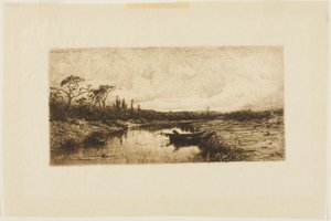 En efterårsaften: I nærheden af Rossillon af Adolphe Appian