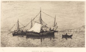 Fiskebåd af Adolphe Appian