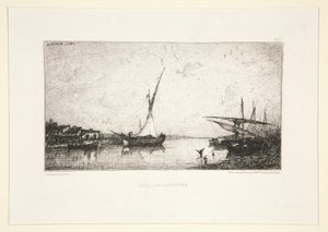 Kanal i Martigues af Adolphe Appian