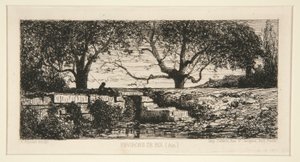 Omgivelserne i Rix (Ain) af Adolphe Appian