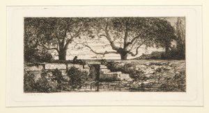 Omgivelserne i Rix (Ain) af Adolphe Appian