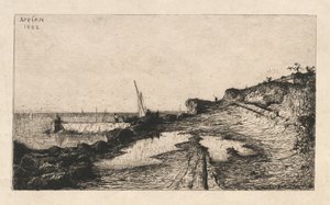Carqueronnes omgivelser af Adolphe Appian