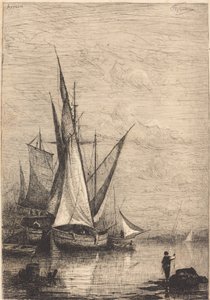 Havnen i Genova af Adolphe Appian