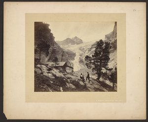 [Udsigt over Alperne fra Faulhorn] af Adolphe Braun