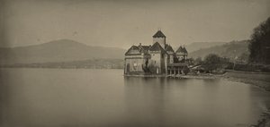 [Chillon-slottet] af Adolphe Braun