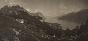 [Walensee-søen, Schweiz] af Adolphe Braun