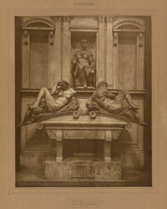 [Michelangelos Medici-grav, Firenze]. af Adolphe Braun