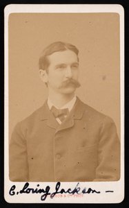 Portræt af Charles Loring Jackson 1847-1935, cirka 1887.