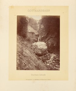 Gotthard-jernbanen: Grünbach-slugten