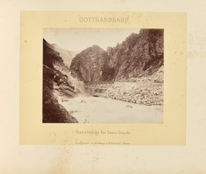 Gotthard-jernbanen: Ticino-broen nær Dazio Grande