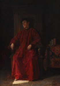 Dommer i rød kappe af Adolphe Charles Edouard Steinheil
