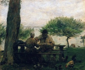 Måltidet i Honfleur, 1875