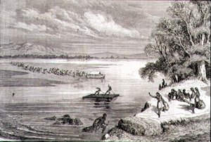Krydser Colorado-floden i 1860