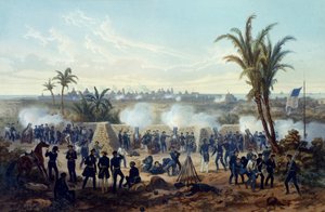 Slaget ved Veracruz, General Scotts tropper angriber og erobrer byen