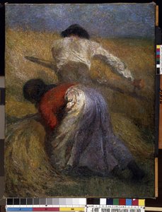 Høst. Maleri af Adolphe Thomas Joseph Monticelli (1824-1886). Olie på lærred. Størrelse: 121x92,5cm. impressionisme. Mikalojus Konstantinas Ciurlionis Fine Arts Museum, Kaunas, Litauen