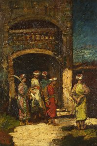 The Executioner, ca. 1860-80 (olie på panel)