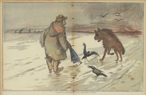 Illustration til Le Rire af Adolphe Leon Willette