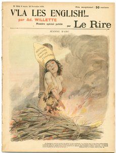 Latteren, nummer 264, Satirisk i farver af Adolphe Leon Willette