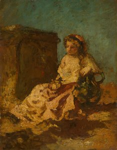 Meditations siddende kvinde, ca. 187879.