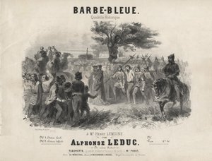 Alphonse Leduc - Blåskæg, historisk kvadrille