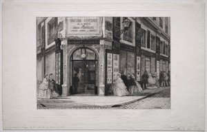 Hovedkvarter for Société des Aquafortistes, 1864.