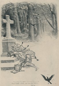 Cikaden, 1919 af Adolphe Leon Willette