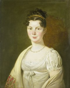 Portræt af Wilhelmina Maria Haack (1786-1857), Gerrit Verdoorens fjerde kone