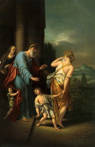Abraham sender Hagar og Ismael bort - - Bible